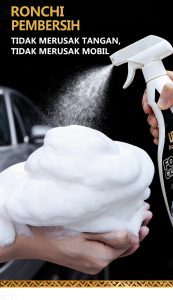 Paket 2 Botol Pembersih Busa Multifungsi Ronchi Foam Cleaning 500ml | Pembersih Mobil & Rumah Hemat Harga - Gambar 8